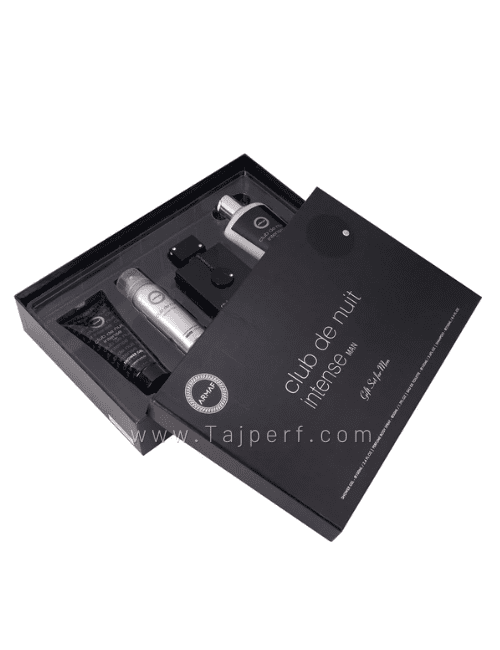 عطر ارماف - كلوب دي نوي انتنس للرجال (أصلي) - طقم هدايا 4 قطع